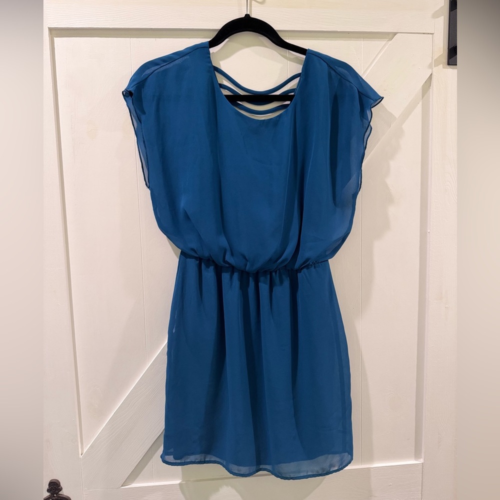 Elegant Blue Dress